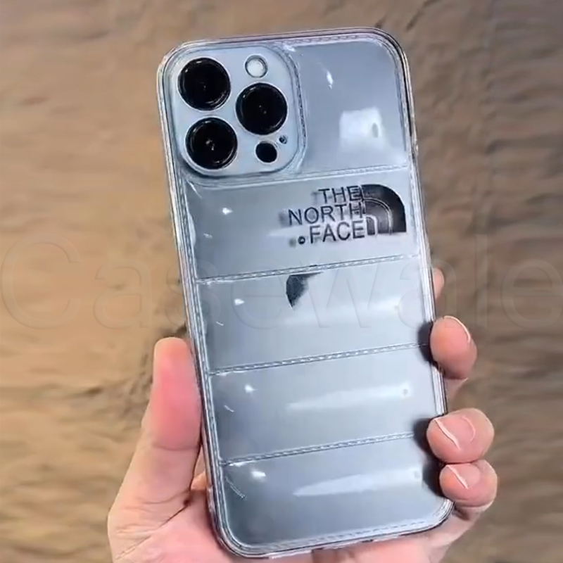 iPhone 13/14 Series Luxury North Face Puffer Phone Case