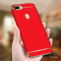Luxury 3 in1 Electroplating Back Case For Oppo F9