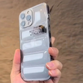 iPhone 12 Series Luxury North Face Puffer Phone Case