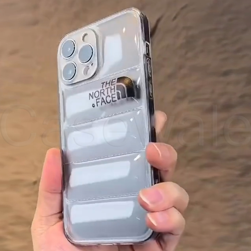 iPhone 11 Series Luxury North Face Puffer Phone Case