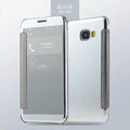 Galaxy J7 Prime Mirror Plating Flip Case