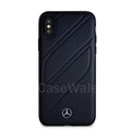 Mercedes Benz ORGANIC I Genuine Leather Hard Case for iPhone X