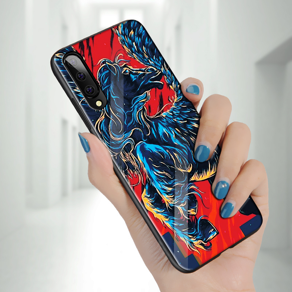 Horse - Universal Symbol of Freedom Pattern Glass Case for Galaxy A50