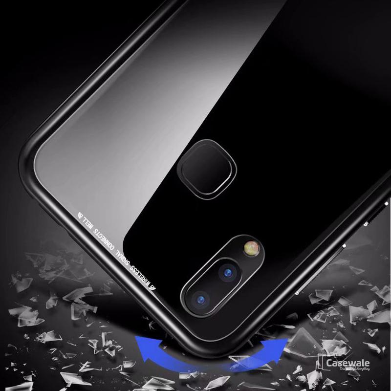 Luxury 9H Tempered Glass Phone Case for Vivo V11