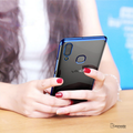 High-end Fashion Transparent Plated Case for Vivo V9