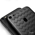 Luxury Grid Weaving Ultra Thin Protective Back Case for Oppo F7