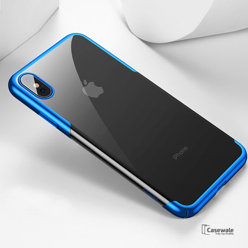 High-end Fashion Transparent Phone Case for iPhone XS Max