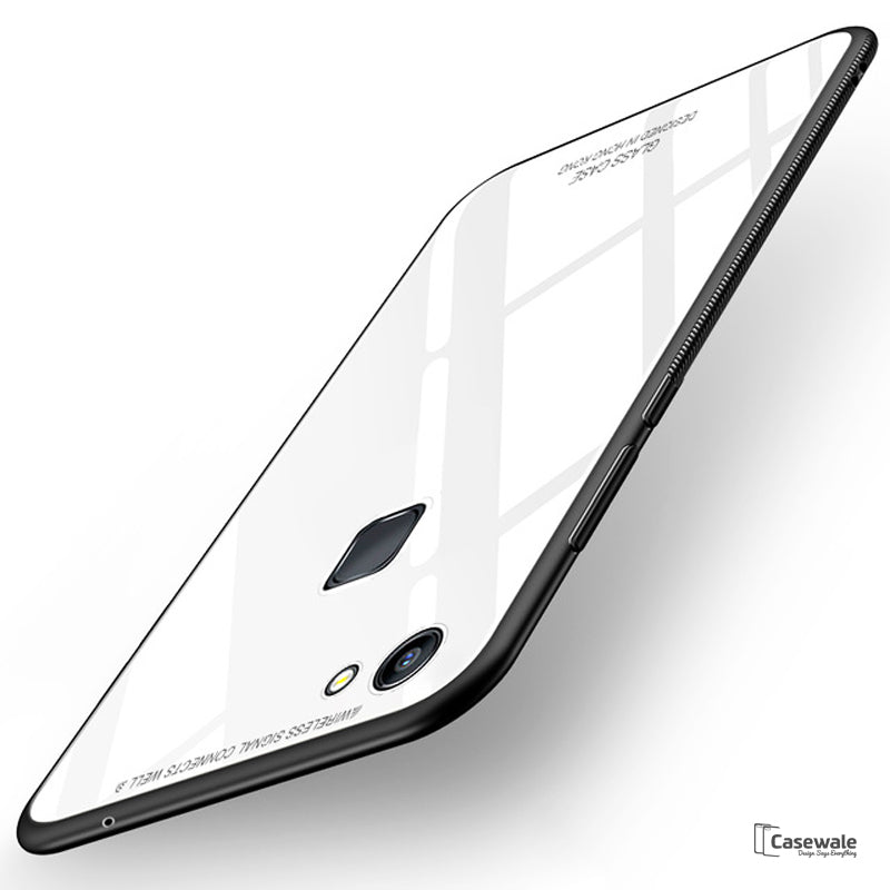 Luxurious Tempered Glass Phone Case for Vivo V7/ V7 Plus