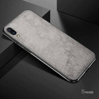 Luxury Cloth Canvas Texture Fabric Case For Vivo V11 Pro