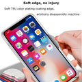 Luxury Marble Pattern Tempered Glass Case For Apple iPhone X
