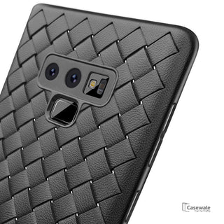 Luxury Grid Weave Hollow Ultra Thin Case for Galaxy Note 9