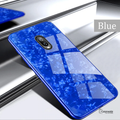 Luxury Marble Pattern Glass Phone Case for OnePlus 6T