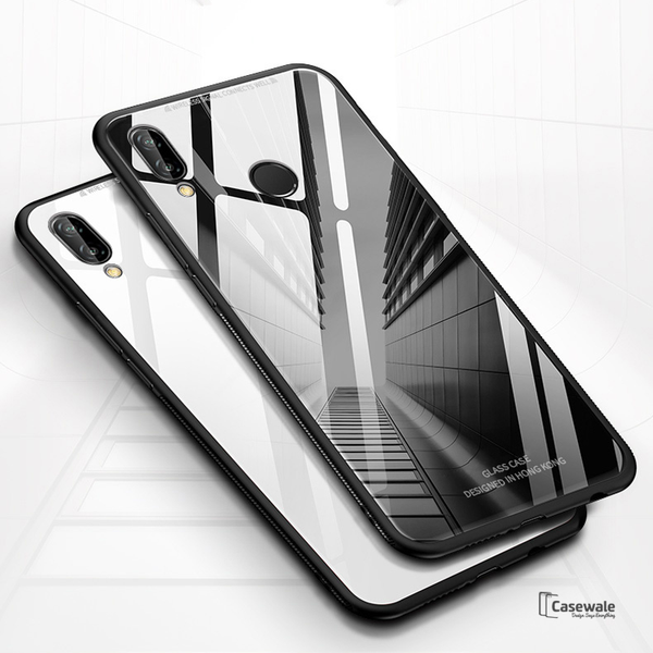 Luxury 9H Slim Tempered Glass Case for Redmi Note 7 & Note 7 Pro