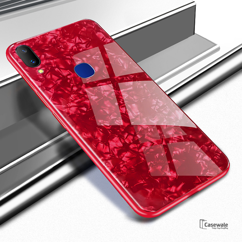 Luxury Marble Pattern Tempered Glass Case for Samsung Galaxy ( SALE )