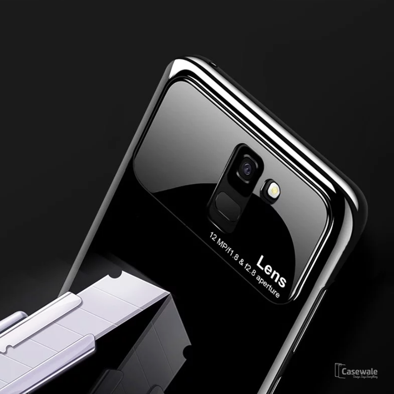 Luxury Ultra Thin Mirror Effect Back Case for Samsung Galaxy A6