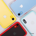 Anti-knock Armor Transparent Matte Hard Case for iPhone X, XS, XR or XS Max