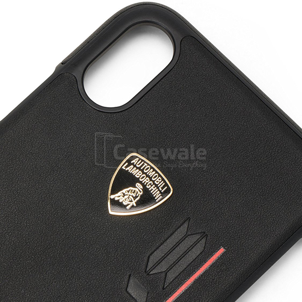 Lamborghini® URUS 100% Genuine Leather Case For iPhone X