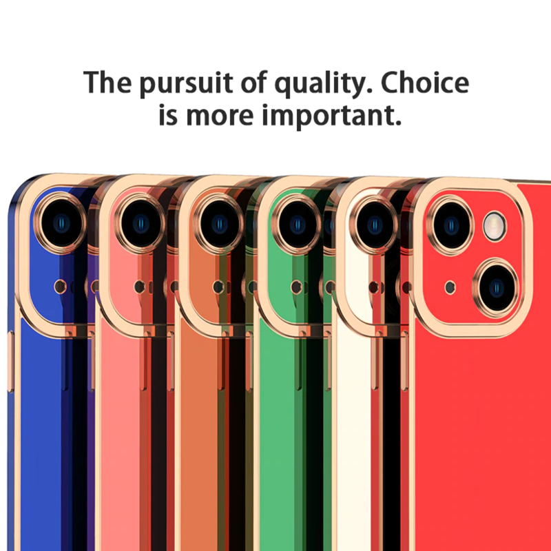 iPhone 13 Series Shiny Electroplating Case