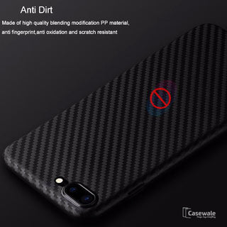 iPhone 7/ 7 Plus Carbon Fiber Ultra-thin Protection Back Case