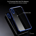 High-end Fashion Transparent Plated Case for Galaxy A9 2018