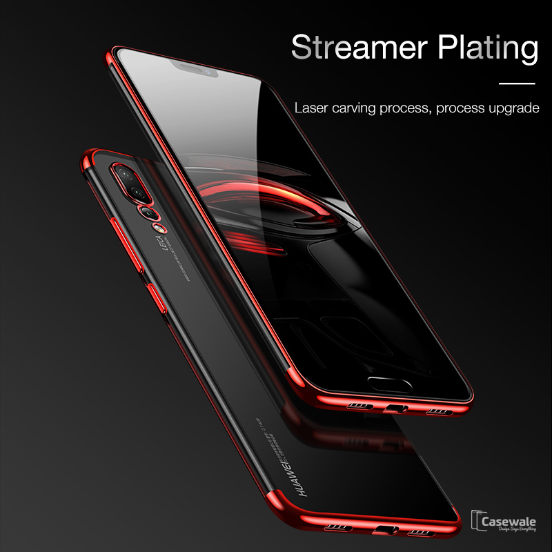 Luxury High-end Transparent Phone Case for Huawei P20 Pro