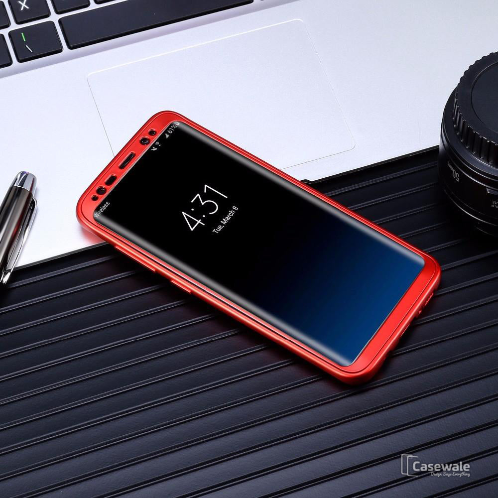 360 Protection Ultra-thin Soft TPU Silicone Case for Galaxy S8, S8 Plus