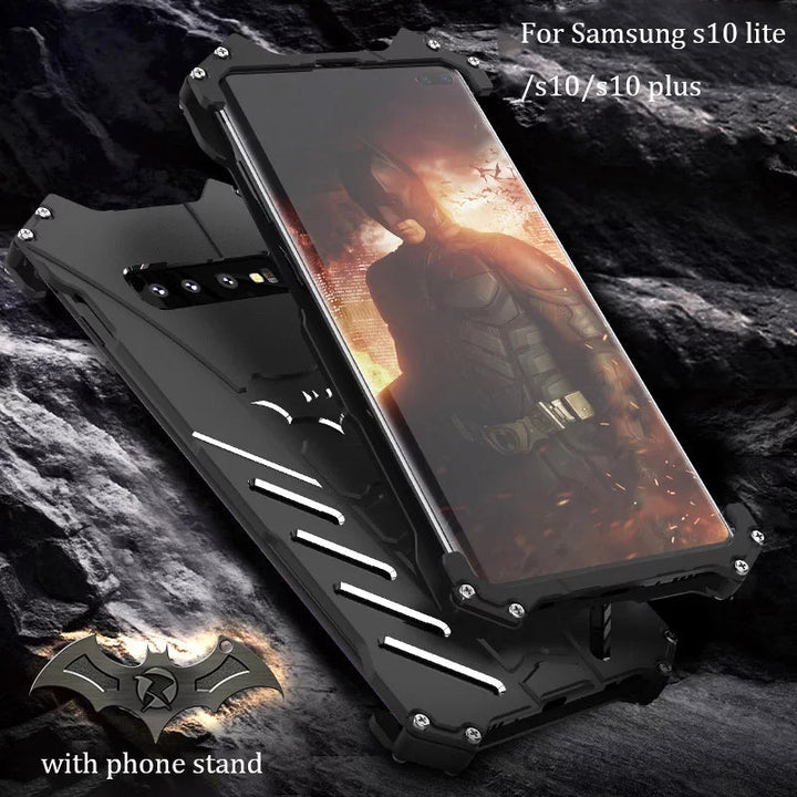 Batman Luxury Metal Aluminum Armor Case for Galaxy S10 / S10 Plus