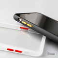 Anti-knock Armor Transparent Matte Hard Case for iPhone X, XS, XR or XS Max