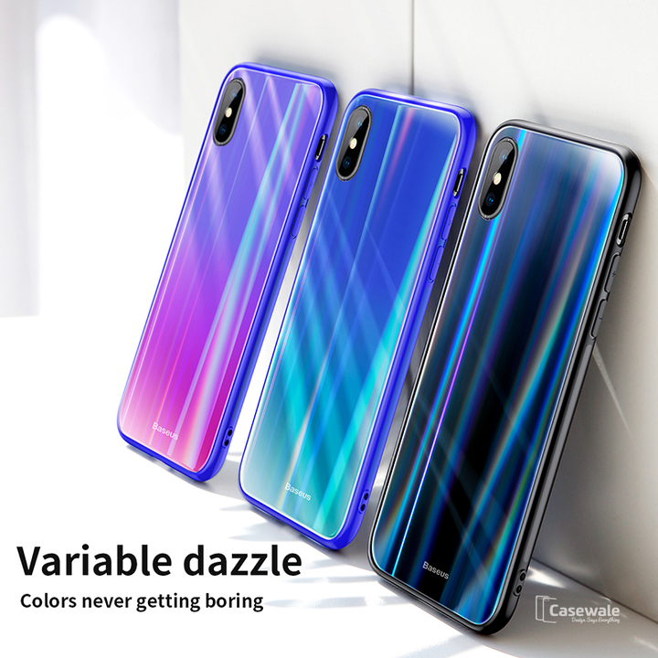 Baseus Aurora Series Electroplating Phone Case for iPhone XS Max