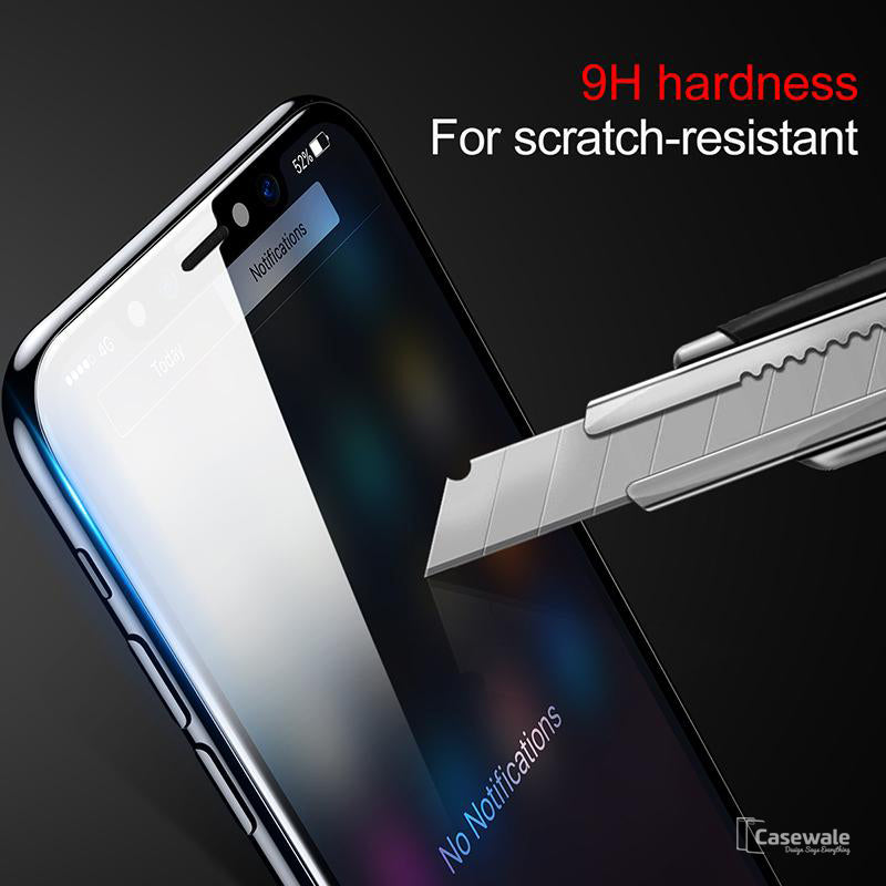iPhone X 3D Tempered 0.3mm Ultra Thin 9H Full Screen Coverage Glass