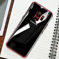 Galaxy S9/S9 Plus High-end Fashion Transparent Plated Phone Case