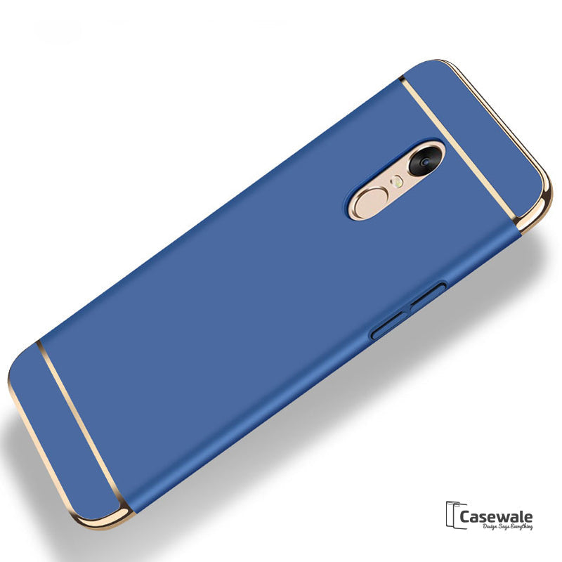 Luxury 3 in 1 Electroplating Case for Redmi Note 5