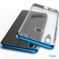 High-end Fashion Transparent Plated Case for Vivo V9