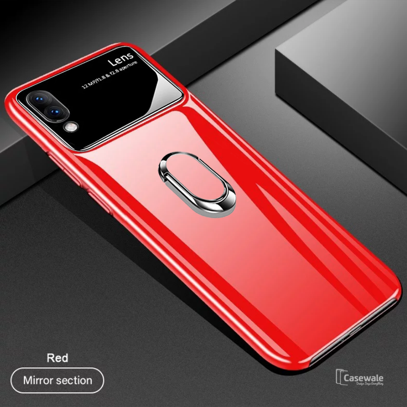 Luxury Mirror Effect Ring Bracket Case for VIVO V11 Pro