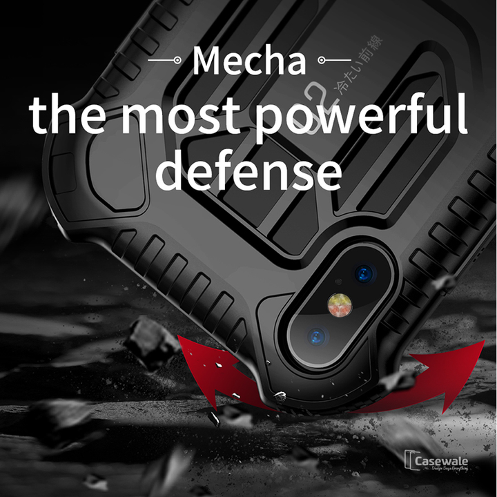Baseus Military Armor Protective Case For iPhone XS Max