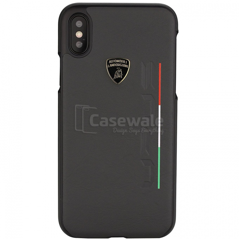 Lamborghini® URUS 100% Genuine Leather Case For iPhone X