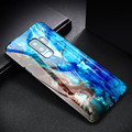 Luxury Artistic Marble Glass Case for Galaxy S9 / S9 Plus