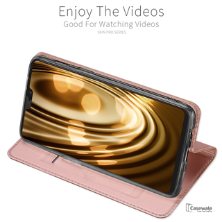 Luxury Leather Wallet Flip Case for OnePlus 6
