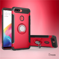 Luxury Armor Magnetic Car Holder Case for Oppo F9 Pro
