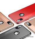 Luxury Plating Ultra Thin Hollow PC Case for Apple iPhone X