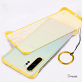 Luxury Frameless Semi Transparent Ring Finger Case for Galaxy Note 10 / 10 Plus