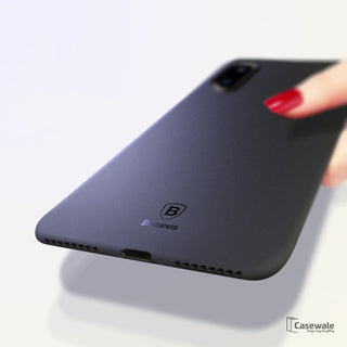 Apple iPhone X  Luxury Ultra Thin Smooth Matte PP Case