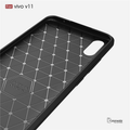 Luxury Auto Focus Leather Texture Case For Vivo V11 Pro