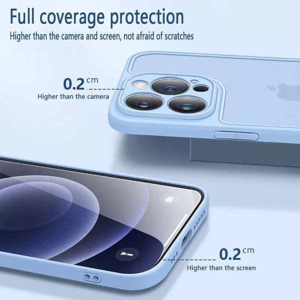 Luxury Armor Bumper Clear Thin iPhone 13 Case