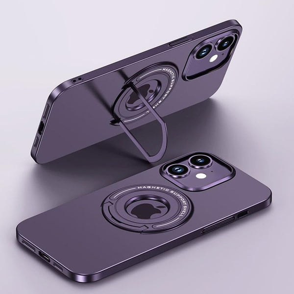 iPhone Series 13/14 Magnetic Support Shell Kickstand Case