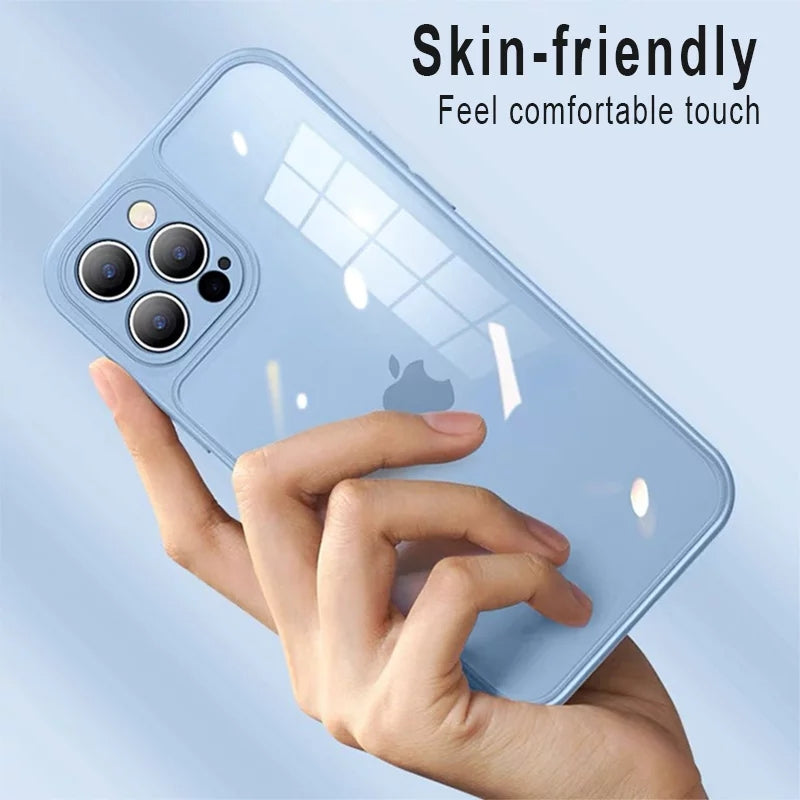 Luxury Armor Bumper Clear Thin iPhone 13 Case