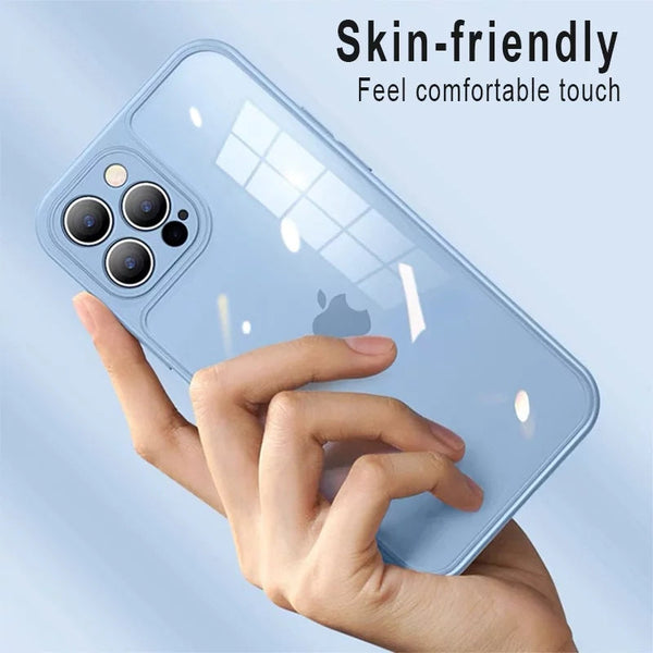 Luxury Armor Bumper Clear Thin iPhone 13 Case