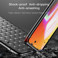 Luxury Grid Weaving Ultra Thin Protective Case for iPhone XS Max