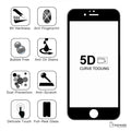 iPhone Full Cover Tempered Glass Screen Protector