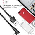 Baseus 90 Degree L Type USB Cable For iPhone